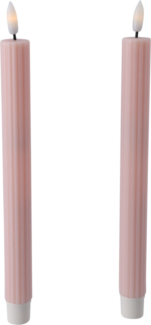 Led küünal 2x25cm erinevad 2tk/pk