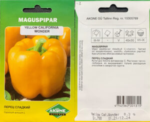 Magus paprika ‘Goldenstar’ 0,3g