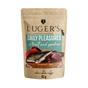 Lugers märgtoit kassile forelli ja sardiiniga 85g