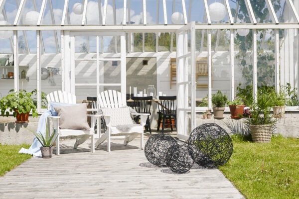 Valguspall Trassel soe valge Ø30cm 50LED IP44