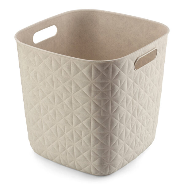 Korv Softex kreem 15L 28x28x h27cm