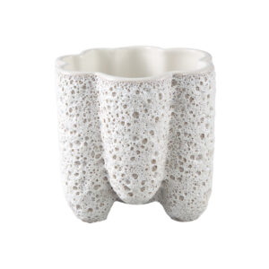 Lillepott Batika White L 16,5×16,5x h16cm