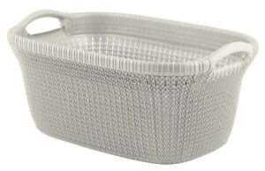 Pesukorv Kudum valge 40L