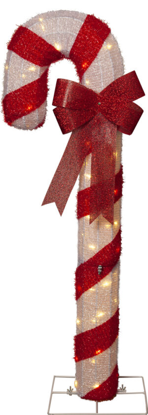 Valgusdekoratsioon Candy cane soe valge 50LED 45x15x h120cm IP44