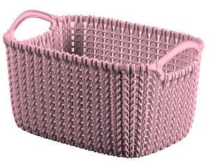 Korv Kudum roosa 3L 25x17x h14cm