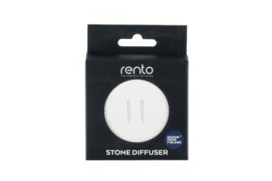 Rento kivist difuuser bambusalusel tumepruun 8x8x2cm
