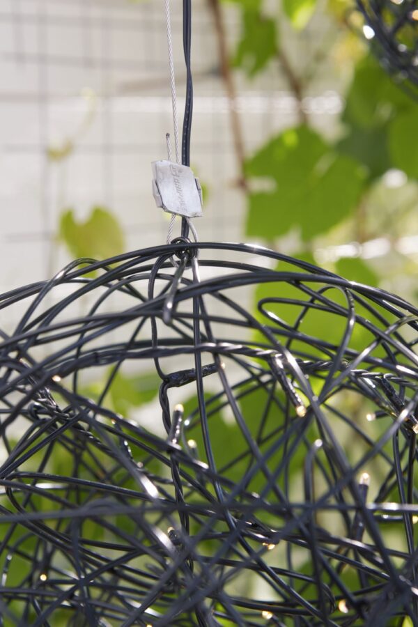 Valguspall Trassel soe valge Ø30cm 50LED IP44