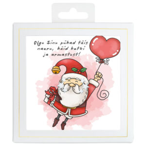 Sõnumikaart Kõrvarõngad “Olgu Sinu pühad täis naeru…”