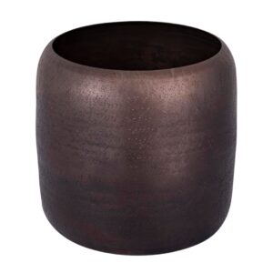 Lillepott Djace alumiinium Ø34x h33cm pruun