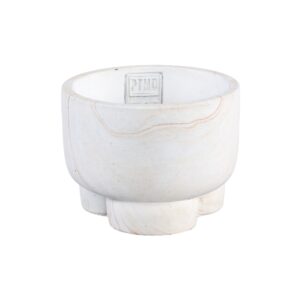 Lillepott Marmy M Ø14x h11cm kreem