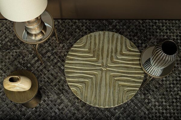 Abilaudade komplekt Rikka peegelpinnaga kuldne S