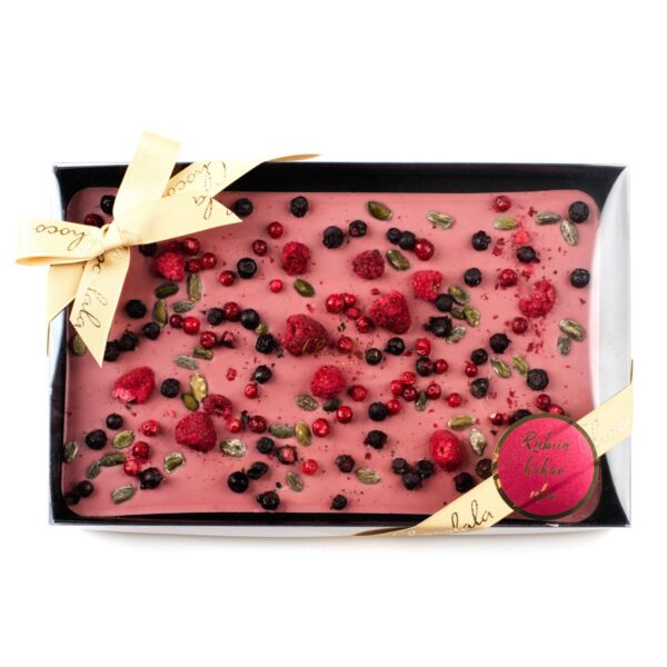 Chocolala XXL rubiintahvel marjadega