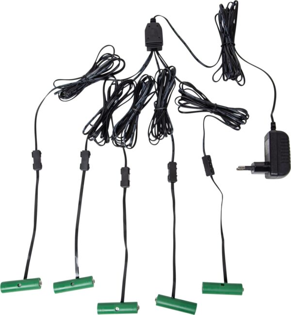 Päikesepatarei asendus 5x AA 1,2V