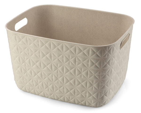 Korv Softex kreem 19L 38x29x h22cm