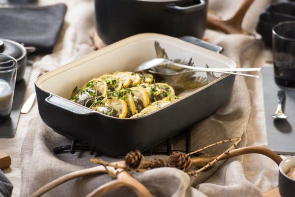 Maku Kitchen Life keraamiline ahjuvorm kaanega 3 L