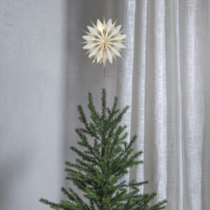 Kuusetipp täht Flinga soe valge 10LED 20x4x h43cm