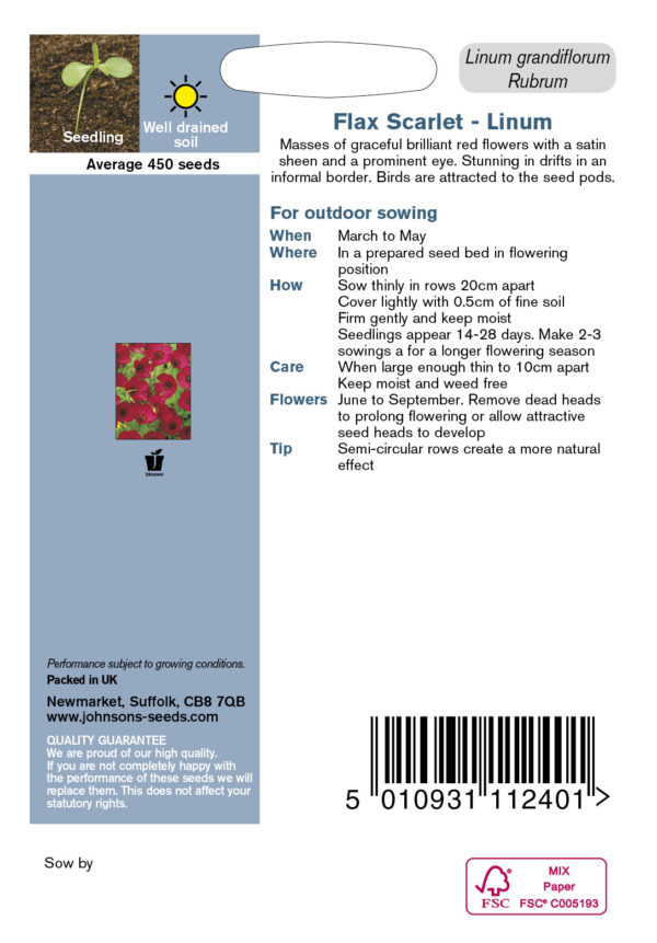 Suureõieline lina 450s