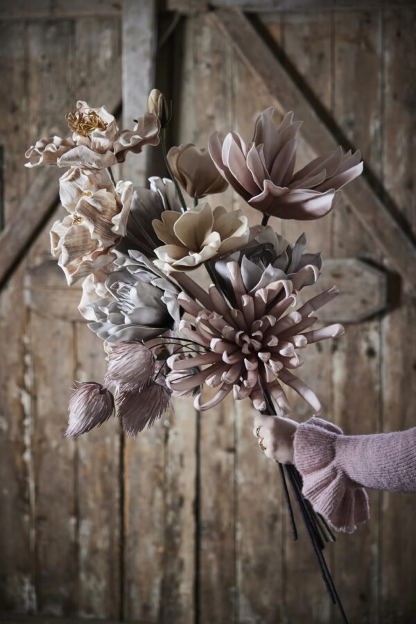 Kunstlill Happia roosa Ø25x h52cm