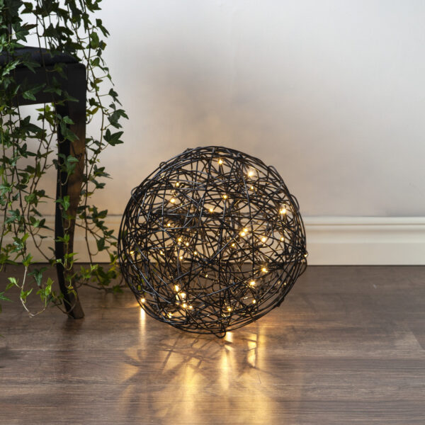 Valguspall Trassel soe valge Ø30cm 50LED IP44