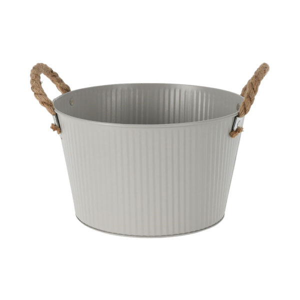 Tsinkpott h15cm punutud käepidemed, värvivalik 1tk