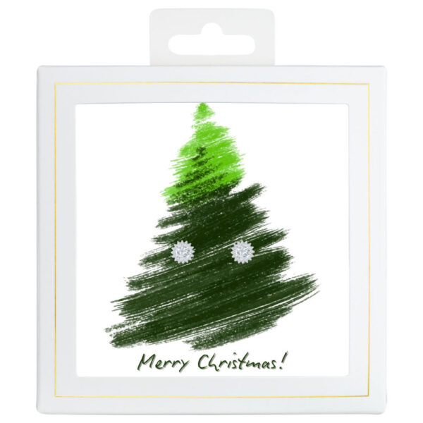 Sõnumikaart Kõrvarõngad "Merry Christmas!"