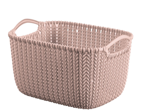 Korv Kudum roosa 8L 30x22x h17cm