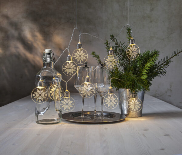 Peotuled lumehelves soe valge 1,8m 10LED