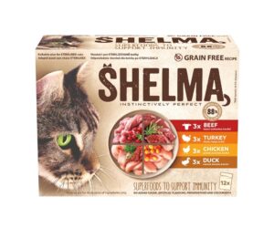 Shelma teraviljavaba kassieinete valikpakend 12 × 85 g