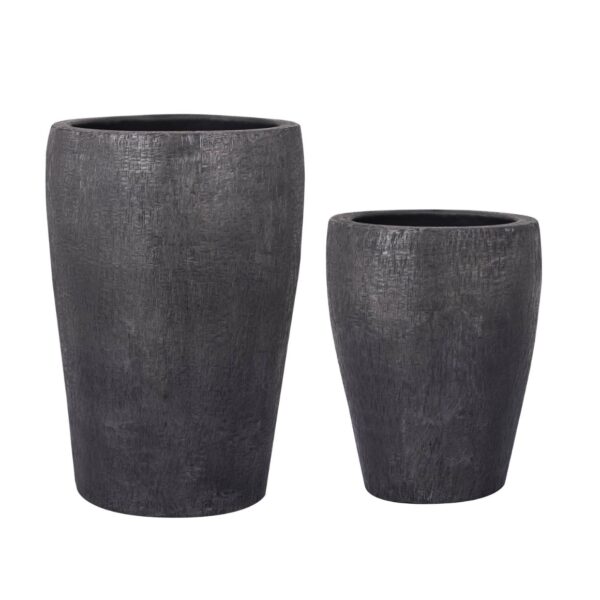 Lillepott Miale alumiinium Ø34x h52cm antrasiit