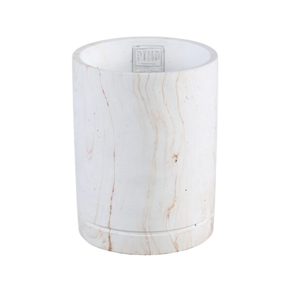 Lillepott Marmy S silinder Ø14x h18cm kreem