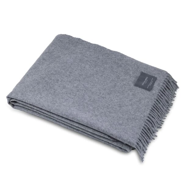 Villapleed alpaka helehall 150x200cm