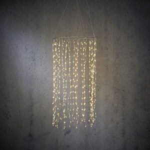 Lühter hõbe, külm valge 480LED IP44