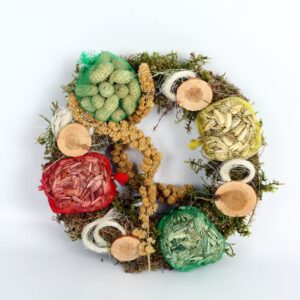 Jõulupärg lindudele 25cm