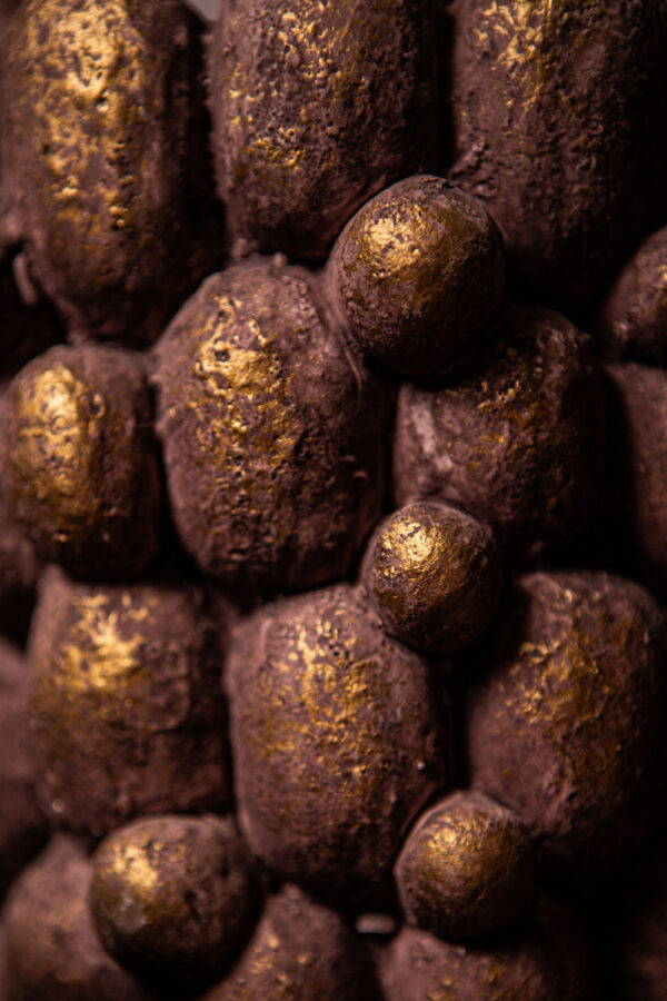 Lillepott Stenley Bronze XL 25x25x h22cm