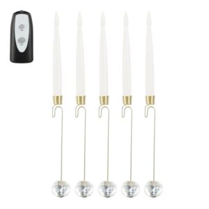 LED küünalde komplekt soe valge h10,5cm 5tk/pk