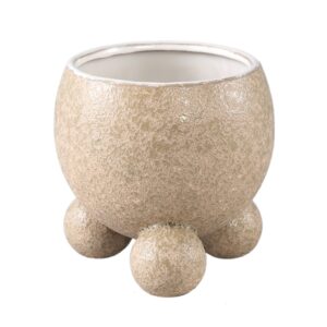 Lillepott Malinda M Ø15x h14cm kreem