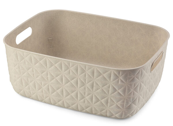 Korv Softex kreem 12L 38x29x h14cm