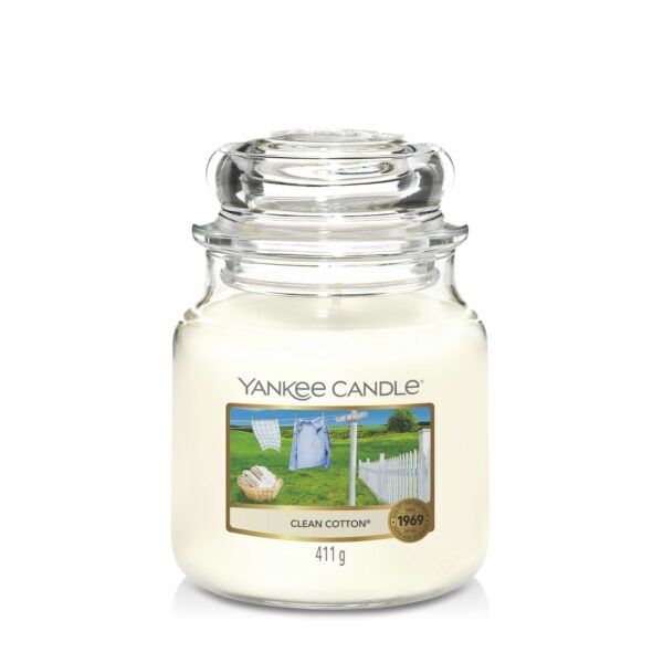 Lõhnaküünal Yankee Candle Clean Cotton Medium