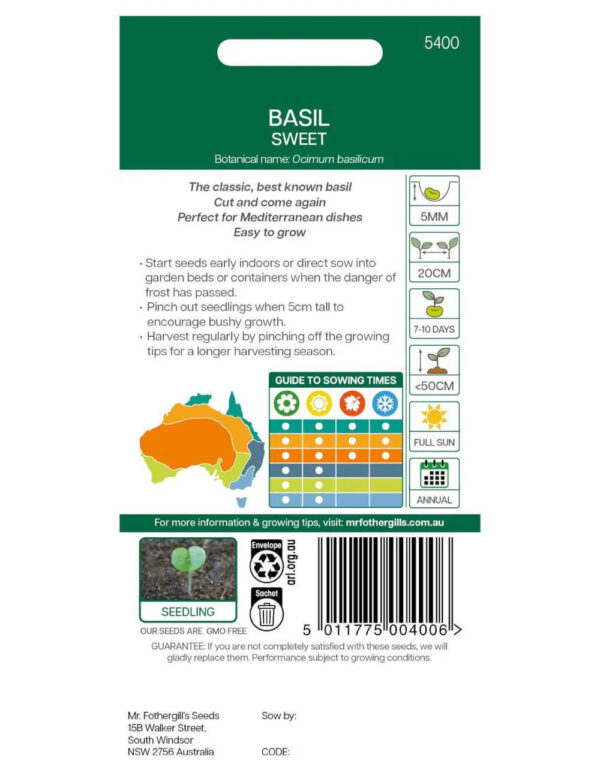 Vürtsbasiilik 'Sweet'