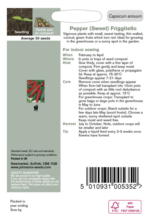 Magus paprika 'Friggitello'