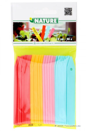 Taimesilt värviline h10cm 40tk/pk