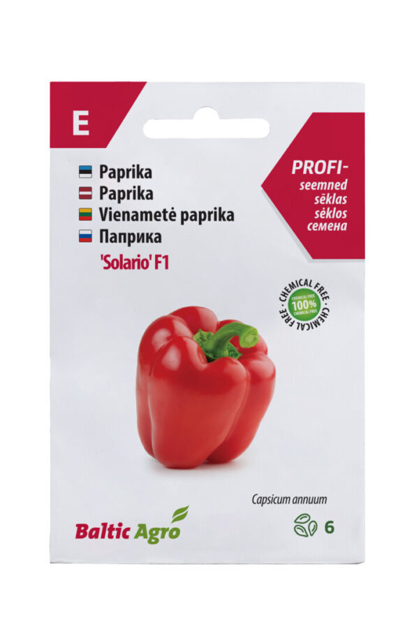 Paprika 'Solario' F1 6s