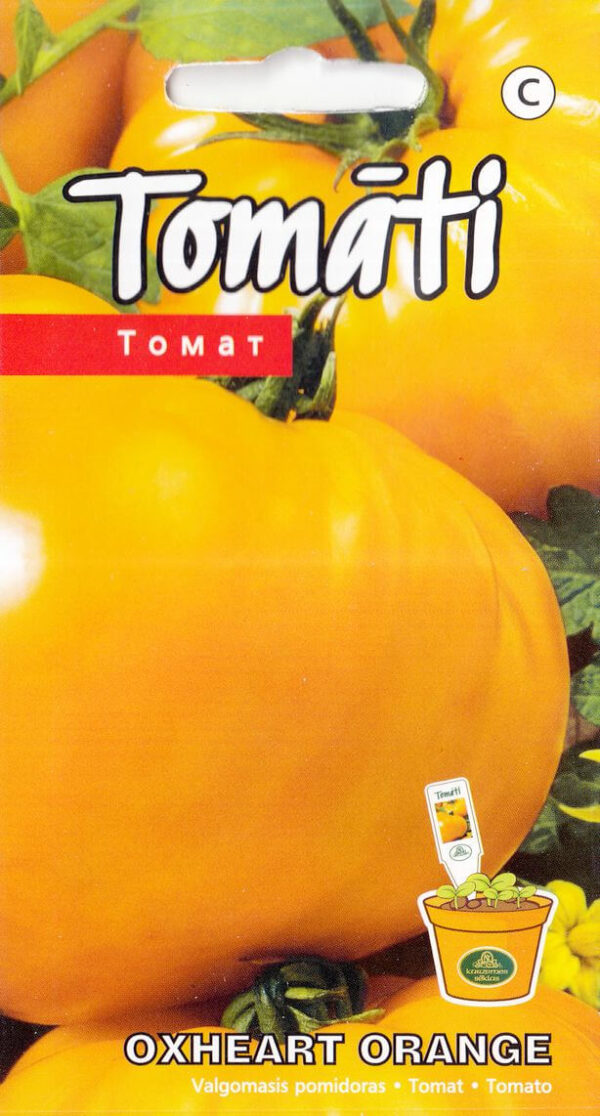 Tomat 'Oxheart Orange' 0,1g