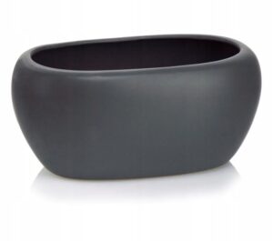 Lillepott Piano 27x17x h13cm must matt