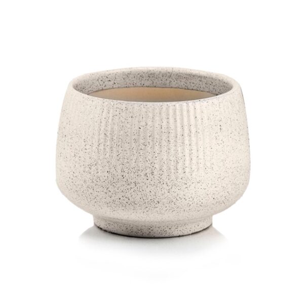 Lillepott Mood Ø26x h18cm kreem terrazzo