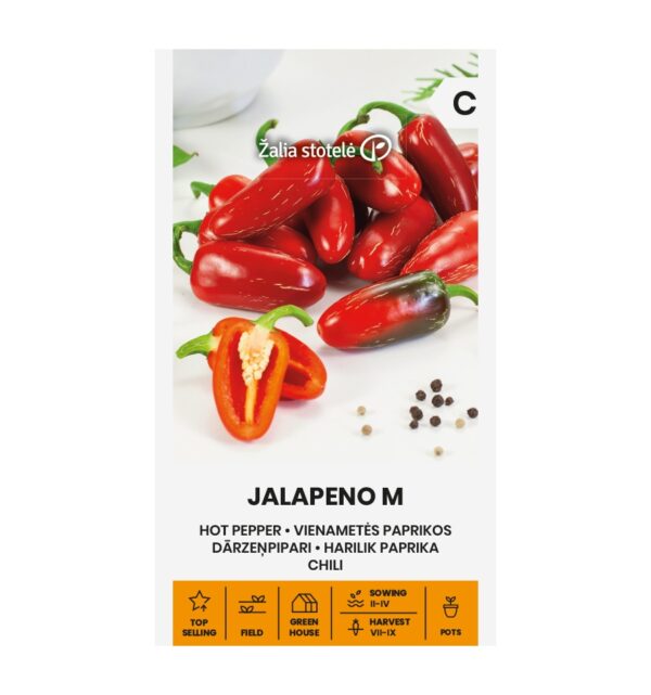 Vürtspaprika 'Jalapeno M'