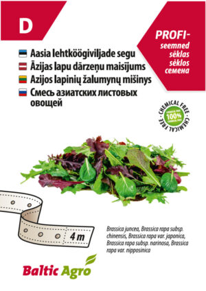 Aasia lehtköögiviljade seemnesegu seemnelindil 4m