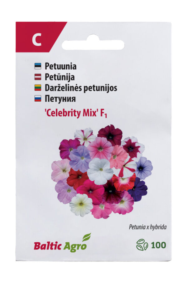 Petuunia 'Celebrity Mix' 30 pilli