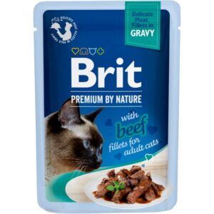 Brit Premium märgtoit kassile Delicate Beef Gravy 85g