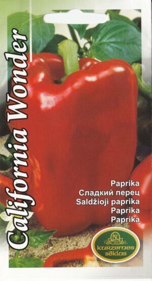 Magus paprika ‘California Wonder’ 9s